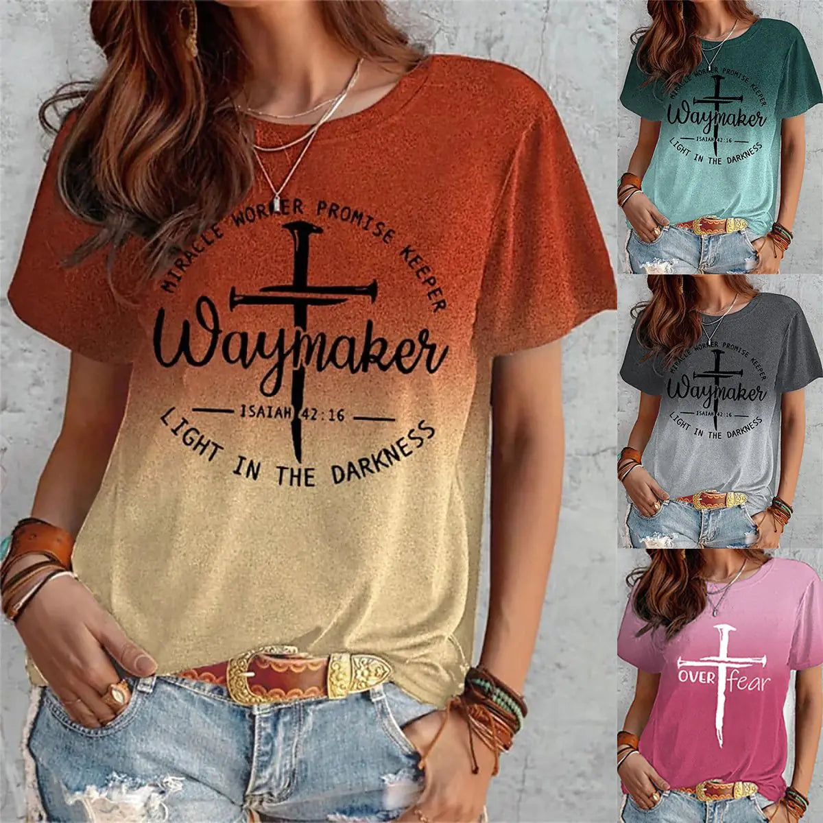 Waymaker Cross Tee