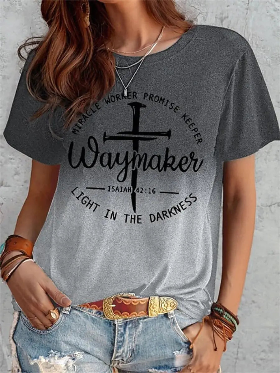 Waymaker Cross Tee