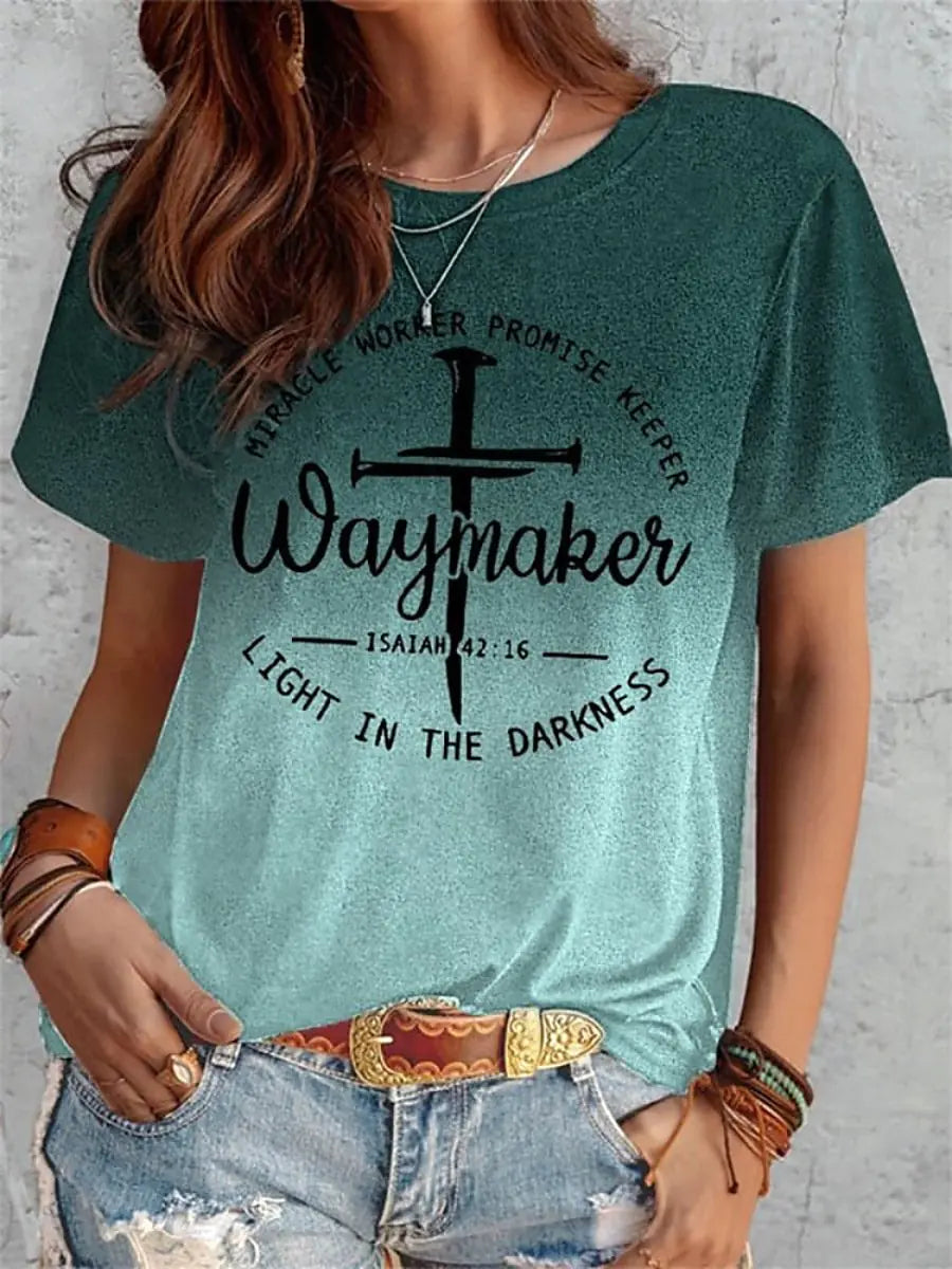 Waymaker Cross Tee