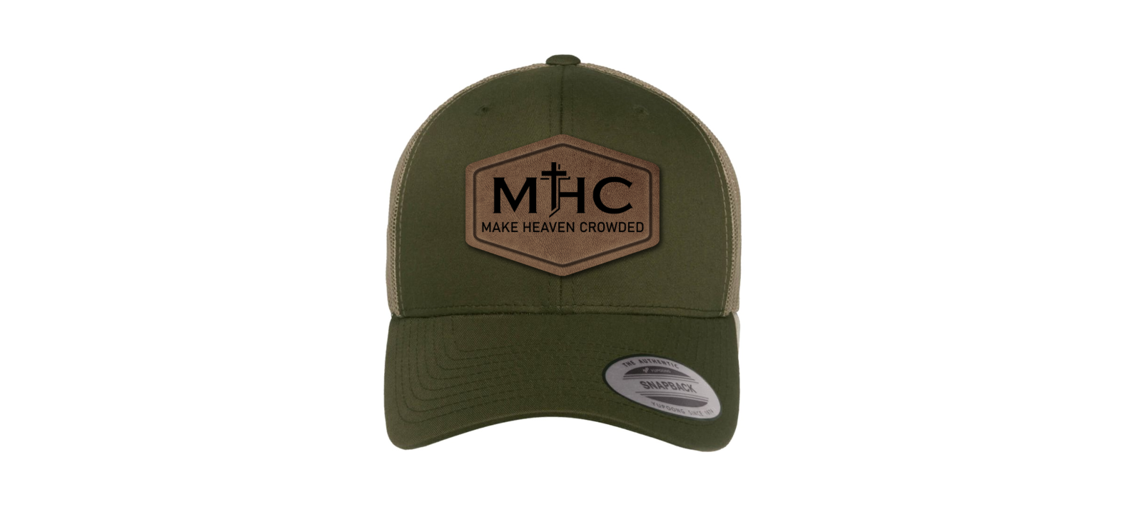 Make Heaven Crowded Trucker Hat
