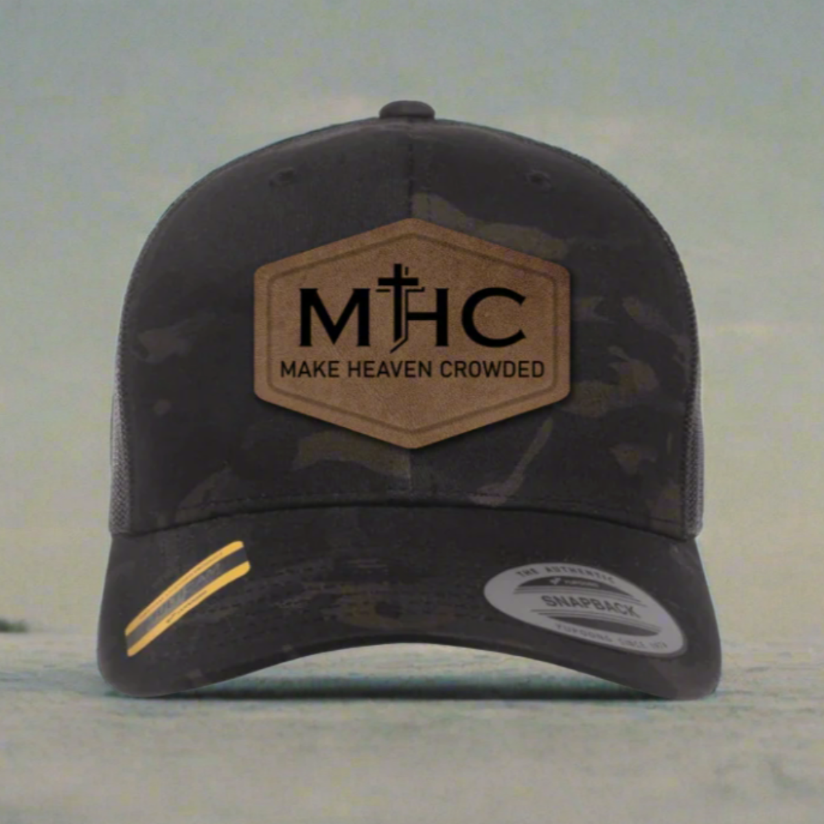 Make Heaven Crowded Trucker Hat